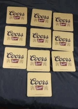 COORS BANQUET GOLDEN COLORADO 10 BAR BEER COASTERS NEW set of 10