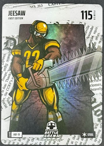 Bo Jackson Battle Arena Headliner Battlefoil JEESAW HBF-19 Najee Harris