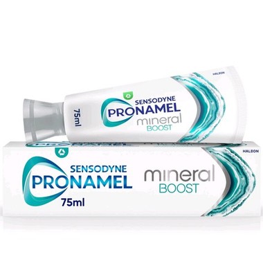 Sensodyne Pronamel Mineral Boost Zahnschmelzpflege Zahnpasta für empfindliche Zähne X2