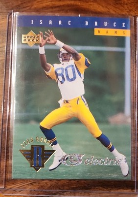1994 Upper Deck - Star Rookie Isaac Bruce #22 Electric Silver (RC)