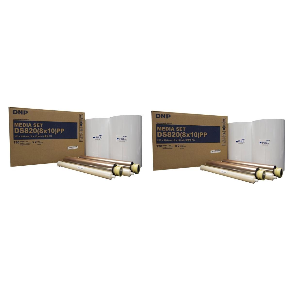 DNP Premium Media for DS820A Printer 4 Rolls 130 Prints Per Roll 520 Total P 63990₽
