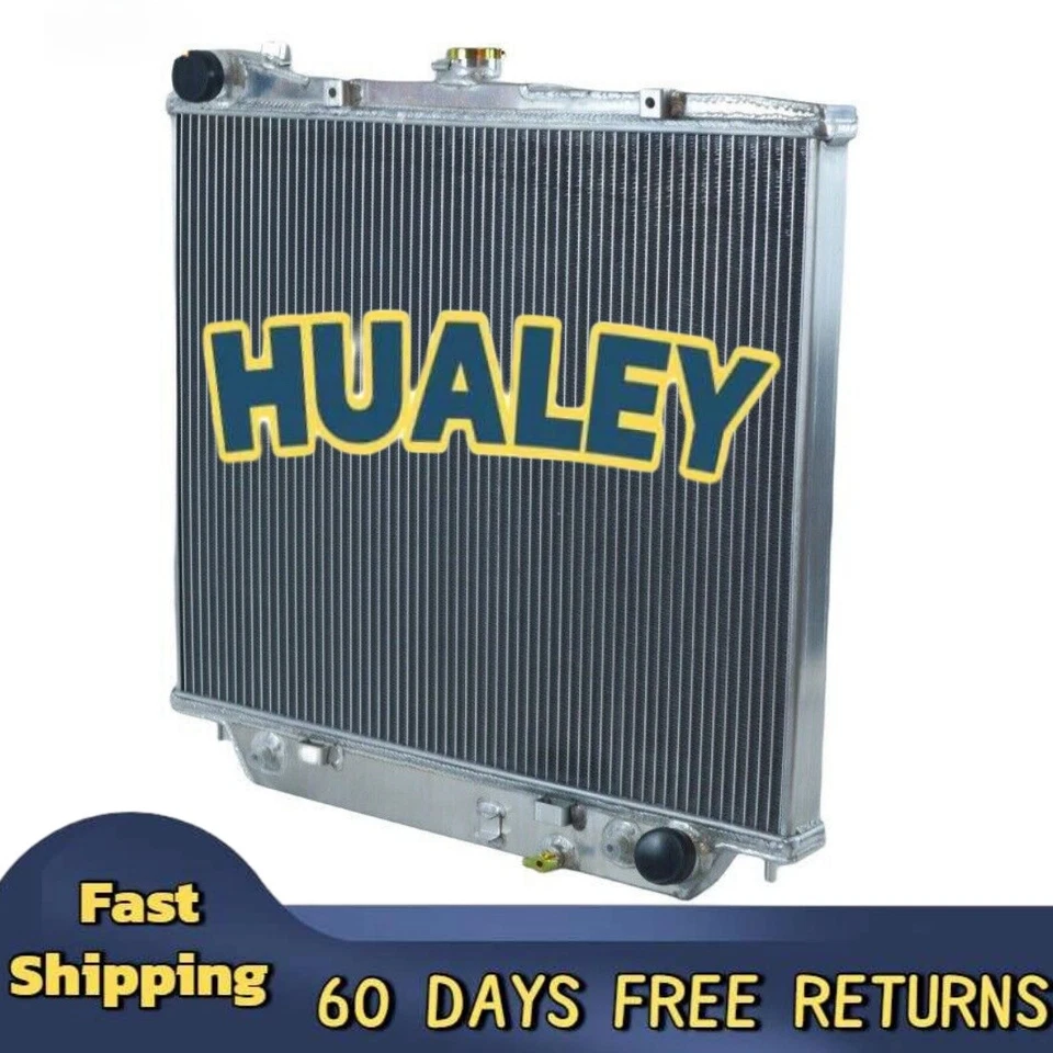 Radiator+Fan For 1992-1998 HOLDEN JACKAROO/MONTEREY SUV 3.0L 4CYL/3.2L 6CYL V6 - image 2 of 4