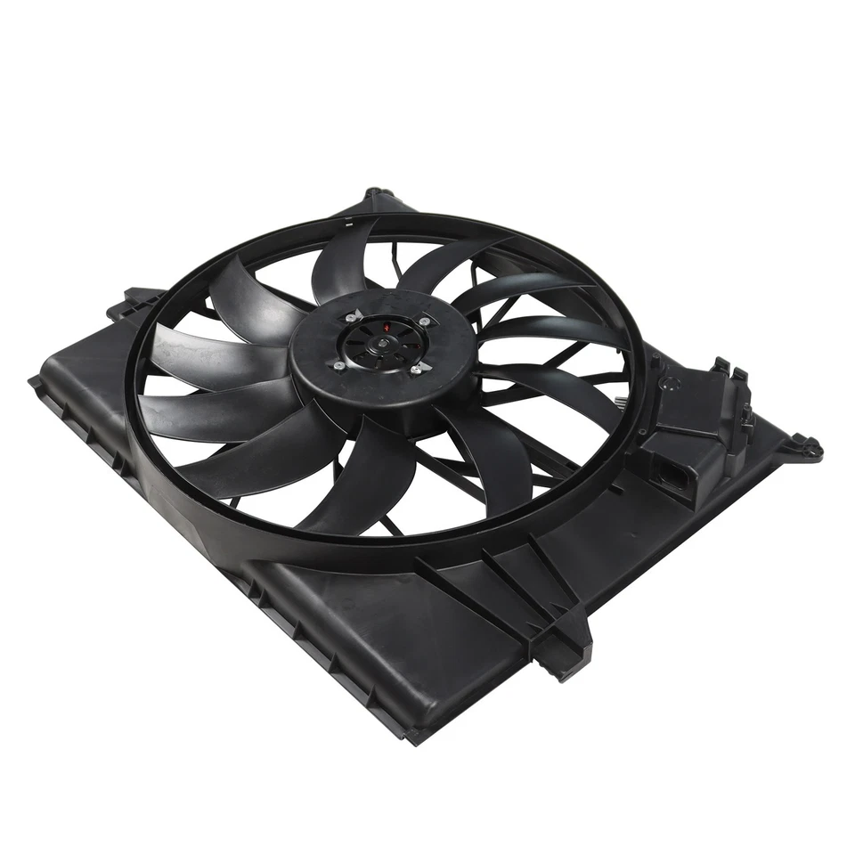Conjunto de ventilador de radiador aire acondicionado 1645000093 para MERCEDES-BENZ GL450 2007 2008 2009-2012 Foto 2 de 4