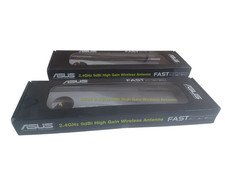 LOT OF 2: ASUS WL-ANT191 2.4GHZ 9DBI HIGH GAIN WIRELESS ANTENNAE - NEW OLD STOCK