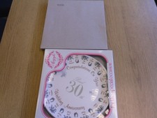 Vintage Argyle 30th Anniversary Commemoration Plate