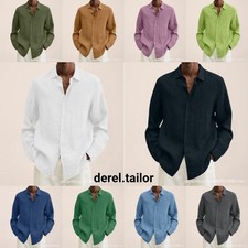 Men Formal Dress Long Sleeves Men Shirts Cotton Suit Shirt Summer Man Wear
