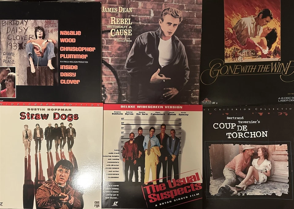 Lot of 20 NM Laserdisc ~ Drama / Crime / Classics Academy Award Winners ~ Listed - Image 2 of 4