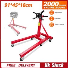 2000LB 900kg Folding Engine Gearbox Support Stand Heavy Duty Swivel Transmission