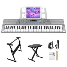 61 Key Keyboard Piano, Electric Piano Keyboard Kit for Children Audlt Beginner