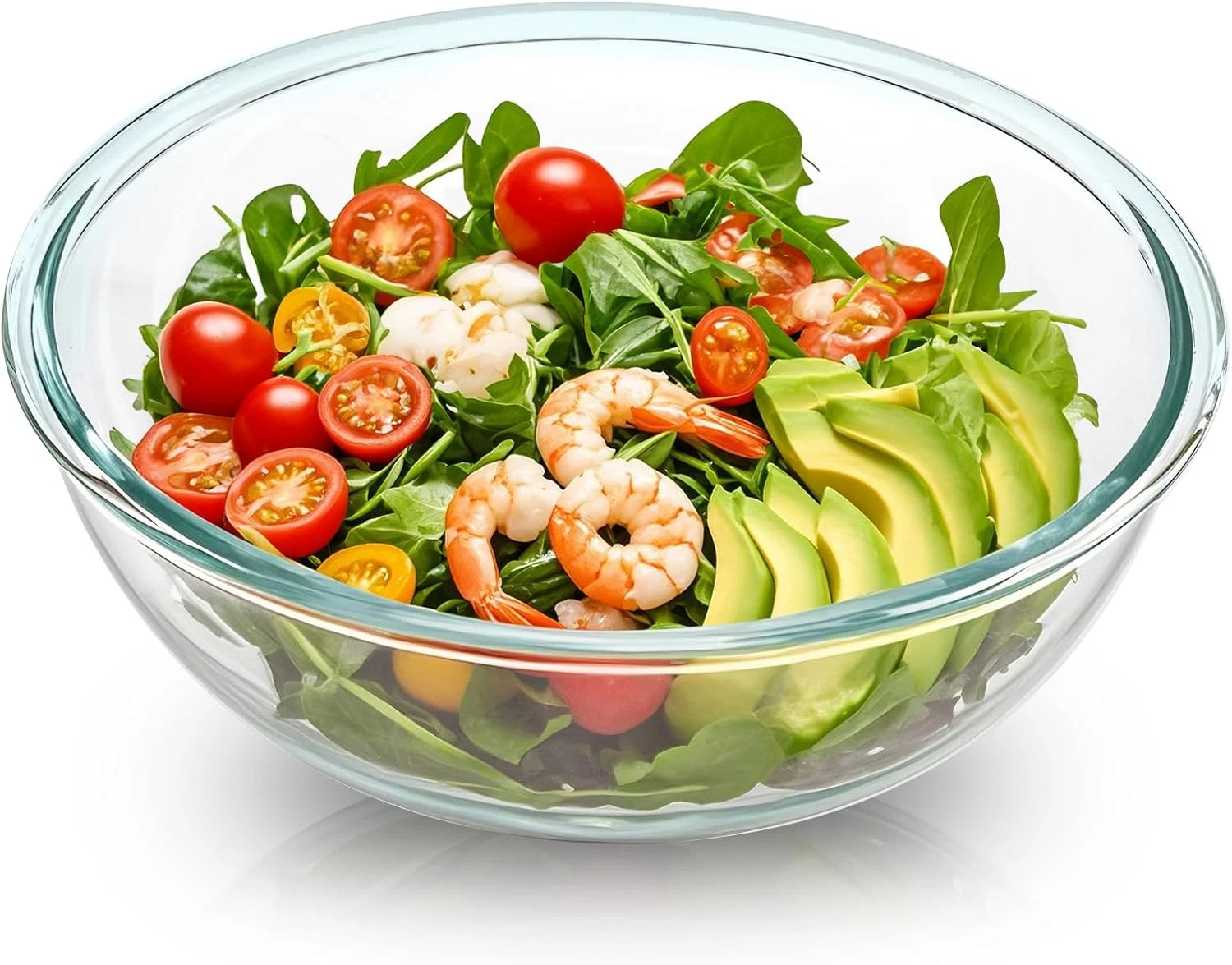 6.5 Qt Glass Mixing Bowl, 12 Inch Clear Extra Large Salad Bowls, Tempered Big Co
Opens in a new wind