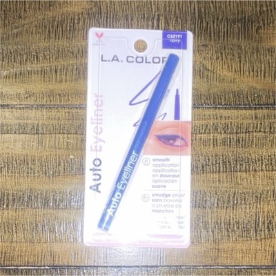L.A. COLORS Blue Smudge Proof Long Lasting Auto Eyeliner Twist-Up Pencil C62191