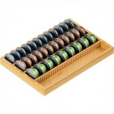 Bamboo Coffee Pod Storage Holder Drawer Insert Vertuo Compatible