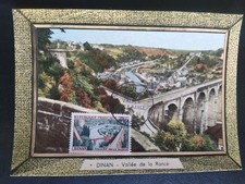 Carte Maximum Premier Jour Timbre  N° 1315 Oblitéré Dinan 1961