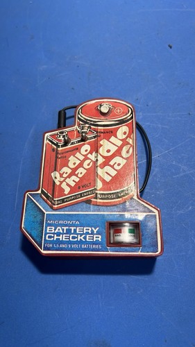 Vintage Radio Shack Micronta Battery Checker Model 22-098 1982-1989  Works