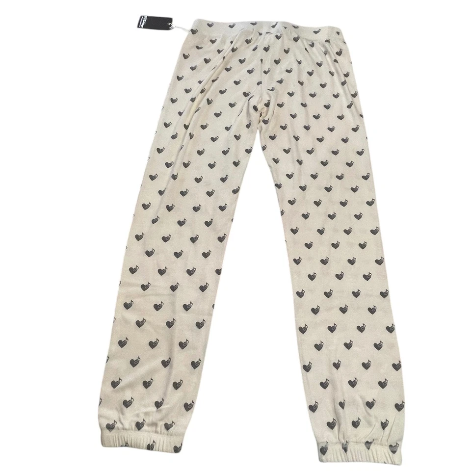 Nuevo PJ Salvage Pijama Jogger Pantalones Música Notas de Amor Corazones Dormir Salón Pequeño Foto 2 de 4