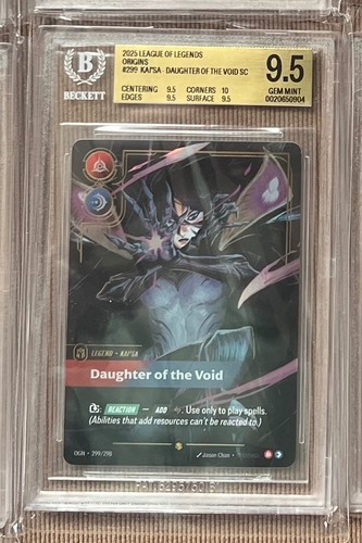 Kai'Sa graded BGS 9.5 for sale on eBay