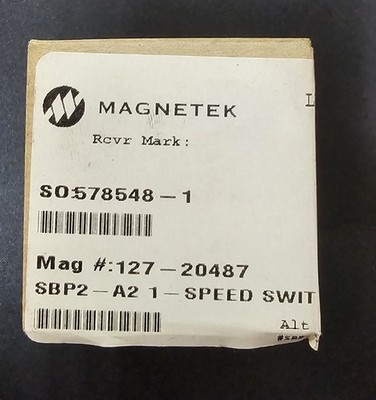 Magnetek SBP2-A21 1-Speed Switch NOS 80578548-1 HVAC Motor Blower Control