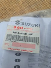 Genuine Suzuki Rear Mud Guards 990E0-68k11-000 New Old Stock 