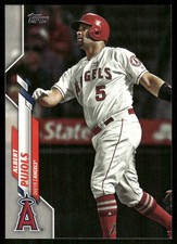 Albert Pujols 2020 Topps #497 Los Angeles Angels MLB READ FREE SHIP AutographDen