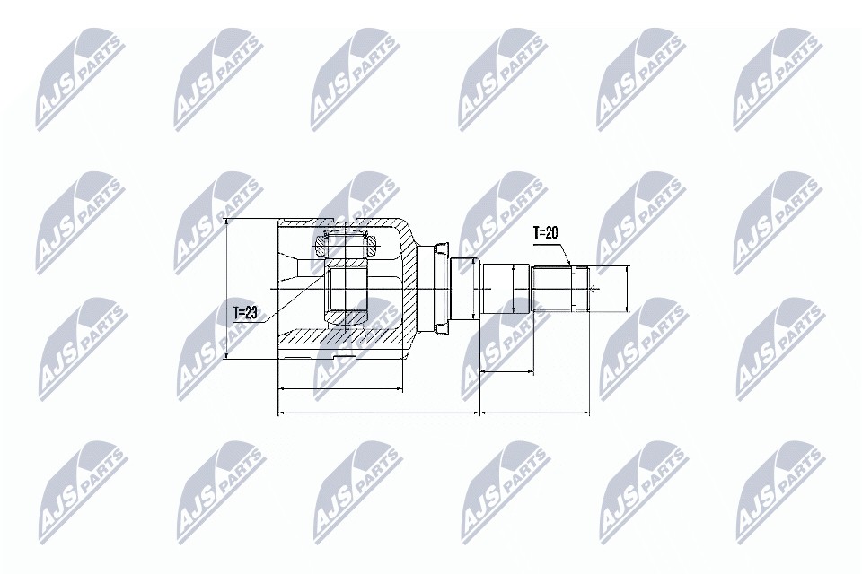 N.T.Y. NPW-TY-070.NTY Joint Kit, drive shaft for TOYOTA - Image 14
