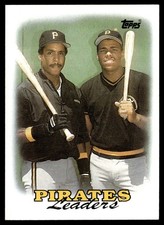 1988 Topps Pirates Team Leaders - Bill Madlock/John Candelaria #231