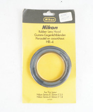 -NEW OEM Nikon HR-4 Rubber lens hood 50mm 1.8 1.4 Lens Fits 52 mm THREADS