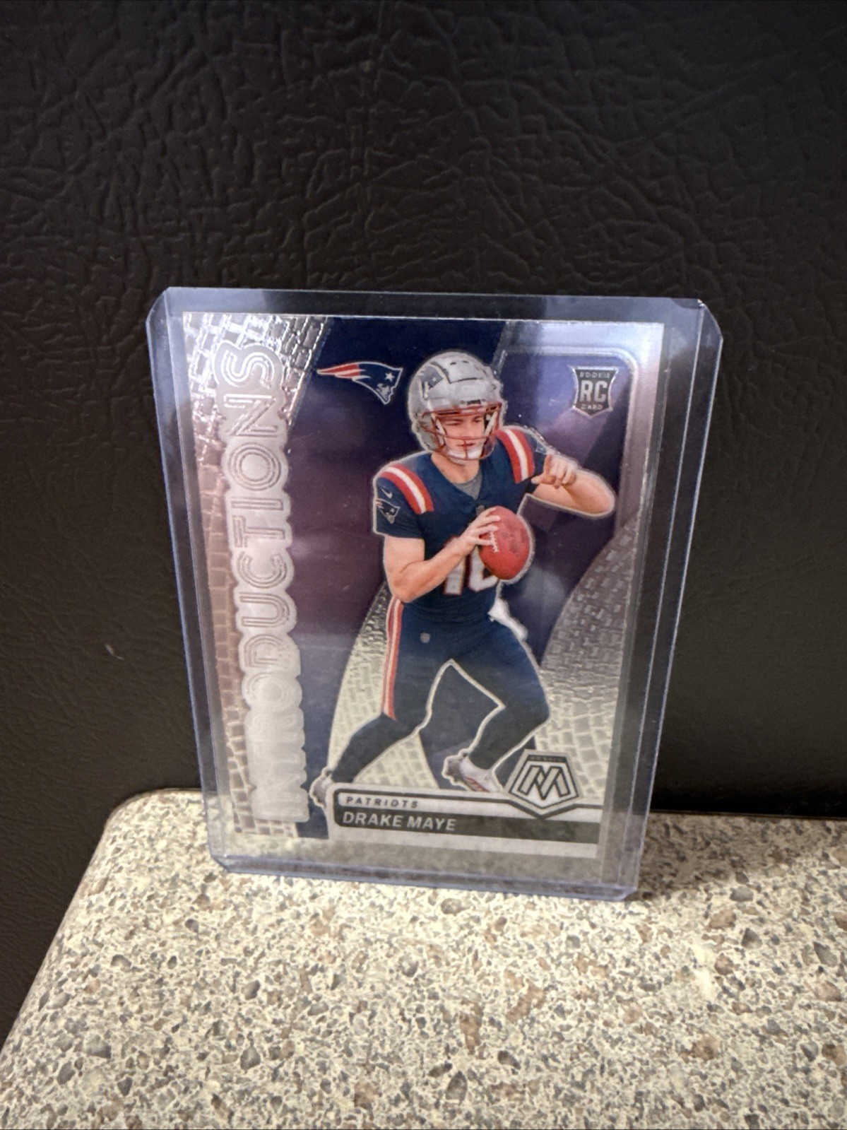 2024 Panini Mosaic - Introductions Drake Maye #1 Silver Prizm (RC)