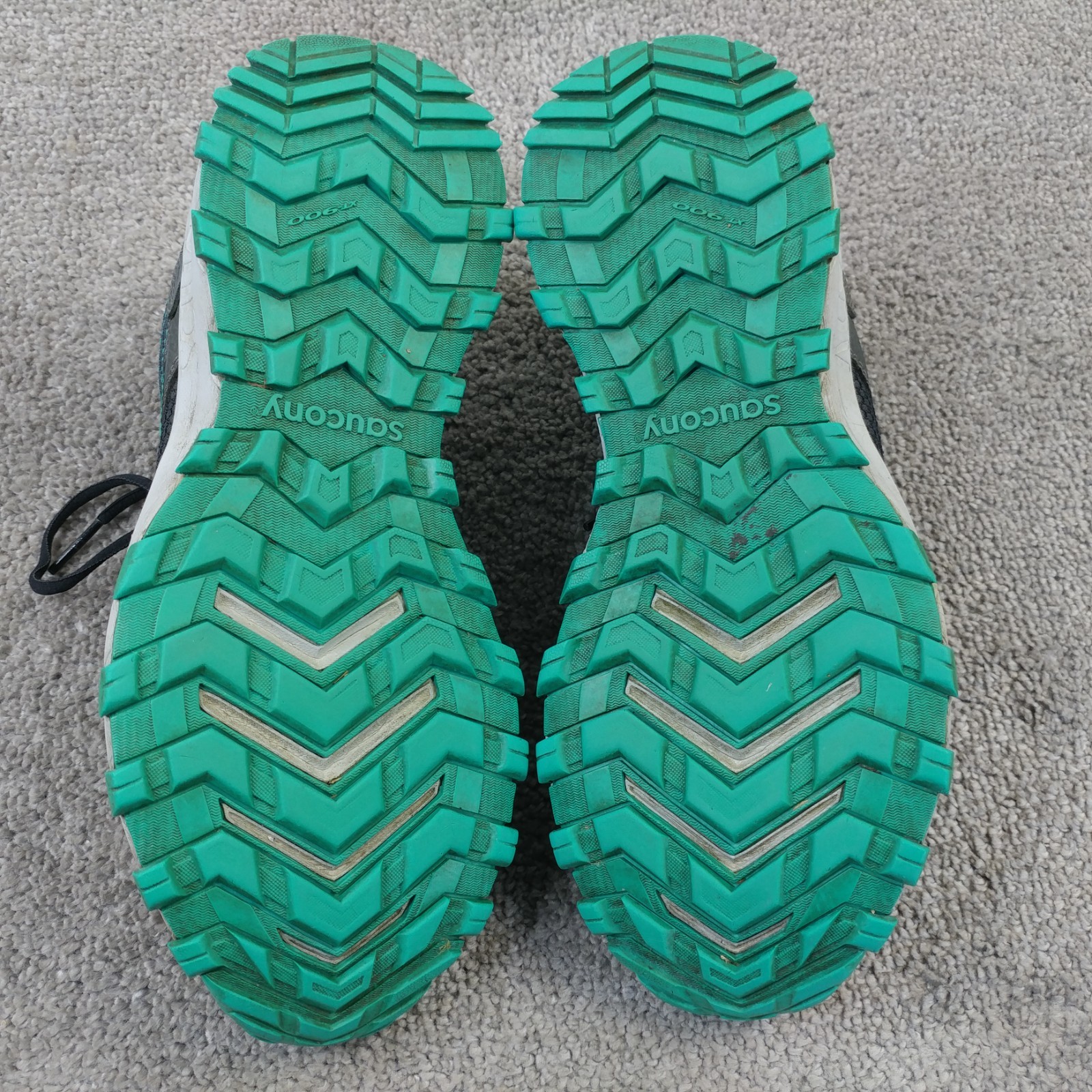 Saucony Grid Raptor TR 2 Womens Size 10 Running Shoes Gray Teal Sneakers Low thumbnail 2