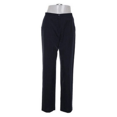Share, Stoffhose, Größe: 44, Blau/Weiß, Polyester/Viskose, Nadelstreifen #ACb
