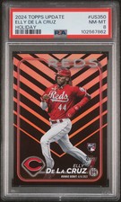 Elly De La Cruz 2024 Topps Update Series MLB Holiday Rookie Debut #US350 RC Reds