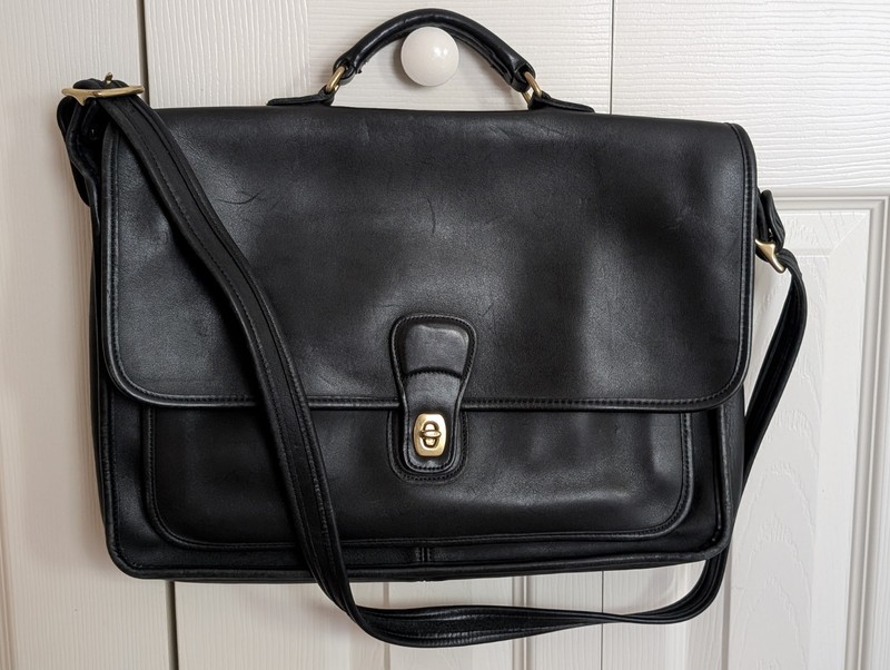 Vintage Coach Messenger Shoulder Briefcase Metropolitan 5180 DEVIL WEARS PRADA 2