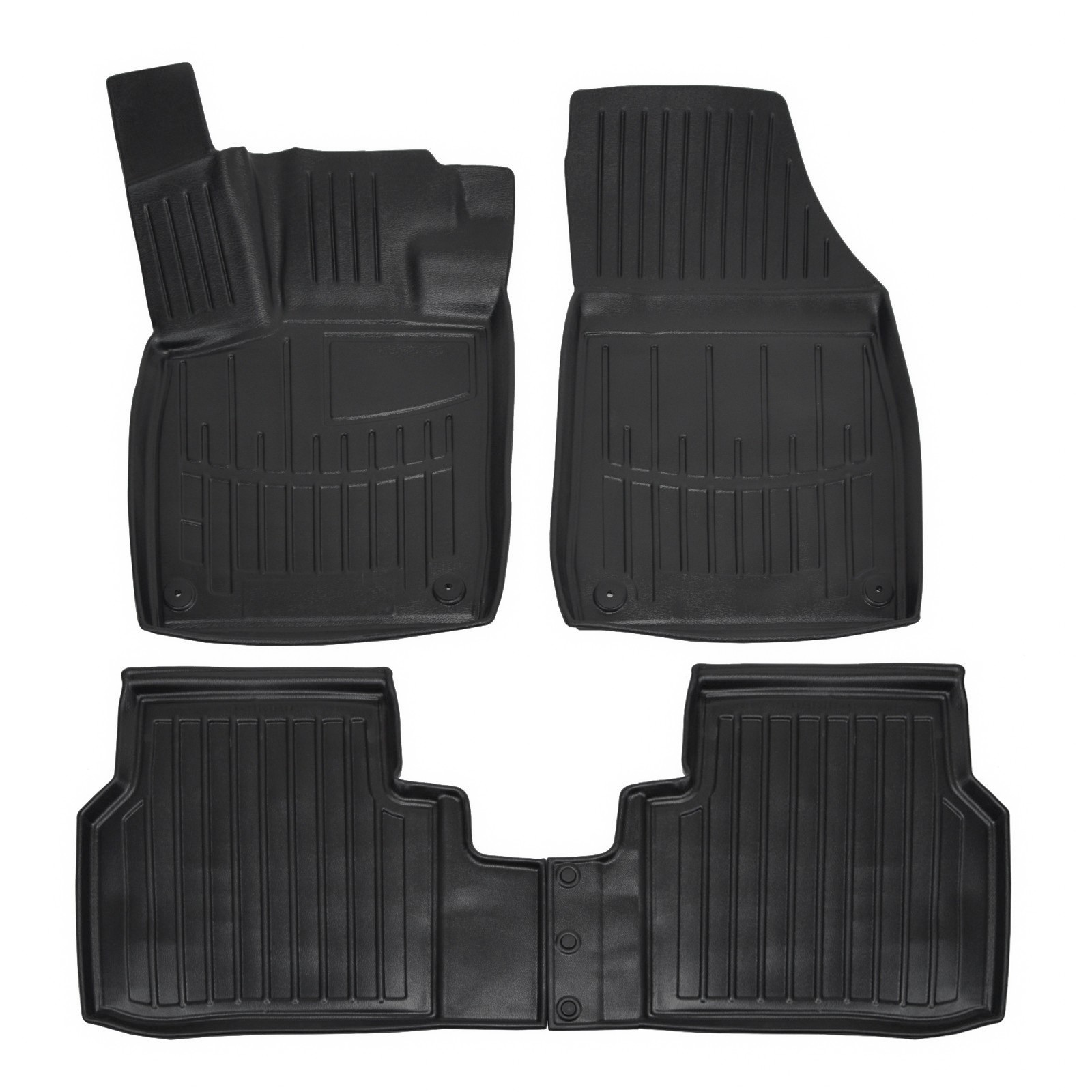 Tapis de sol Skoda Enyaq en caoutchouc premium sur mesure
