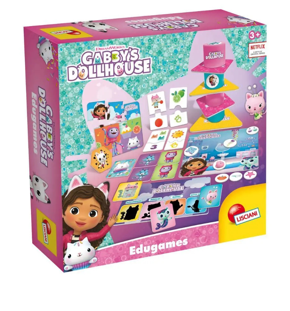 GABBY'S DOLLHOUSE Edukative Spiele | Deutsch | Spiel | Kartonschachtel | 103348 - Image 2