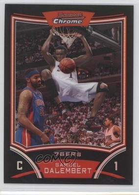 2008 Bowman Draft Picks & Stars Chrome Refractor /499 Samuel Dalembert #96 0q0