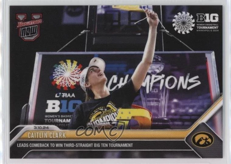 2023-24 Bowman U Now Online Exclusive /15229 Caitlin Clark #64