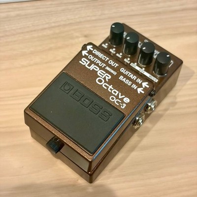 BOSS OC-3 Super Octave Guitar Bass Effects Pedal Used