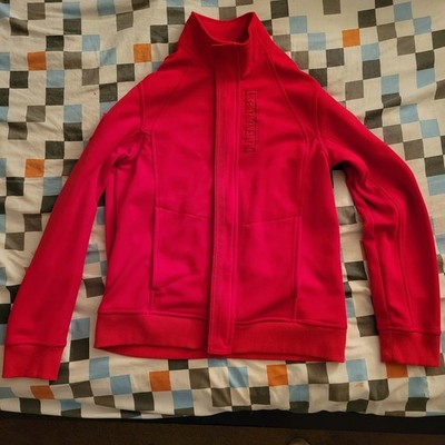 Puma Ferrari Quilted Belted Puffer Jacket Red Size Small 