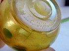 Signed L C TIFFANY Favrile Leaf And Vine Bottle With Stopper — photo 7