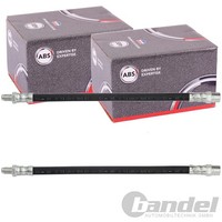 2X A.B.S. Bremsschlauch 285Mm Hinten AußEn Passend FüR Audi 80 90 Coupe Quattro