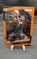 2025 Panini Prizm WNBA - Rayah Marshall #47 Orange Velocity Prizm (RC)