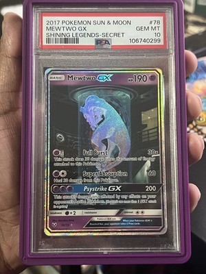 Mewtwo GX Mewtube, Shining Legends PSA 10 | eBay
