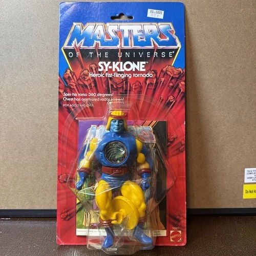 Vintage Masters of the Universe Sy-Klone MOC CARDED MOTU