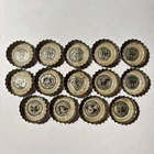 NASA Apollo Space Missions Coca Cola Coke Bottle Cap Lot of 14 Vintage