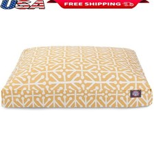 Washable Rectangle Dog Bed Non Slip Comfy Pet Bed Durable Removable Cover New