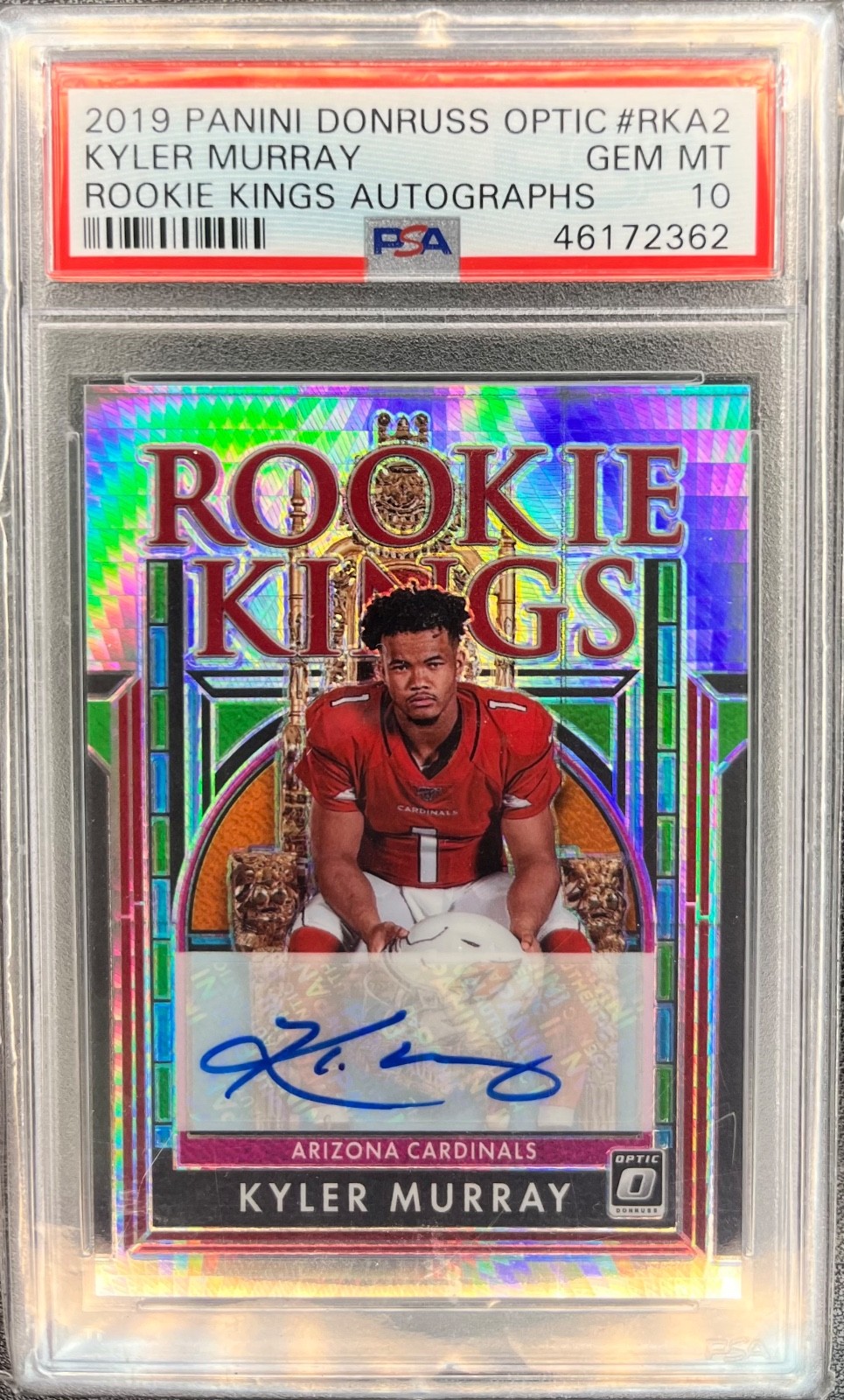 Kyler Murray Panini Donruss Optic Rookie Kings Autographs #RKA2 Base
