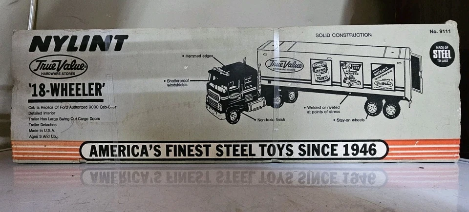 NEW Steel Nylint GMC 18-Wheeler #911 TRUE VALUE HARDWARE STORES - Image 2 of 4