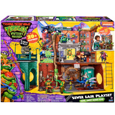 2023 Teenage Mutant Ninja Turtles Mutant Mayhem Sewer Lair Playset UK Stock