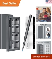 Compact 25-in-1 Screwdriver Tool Set with Ergonomic Grip - Perfect Gift for Dads