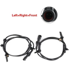 2x Front Driver Passenger ABS Speed Sensor for Ford Freestyle Taurus X Mercury