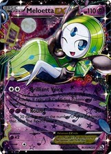 Meloetta EX RC11/RC25 Legendary Treasures: Radiant Collection Holo for sale  online